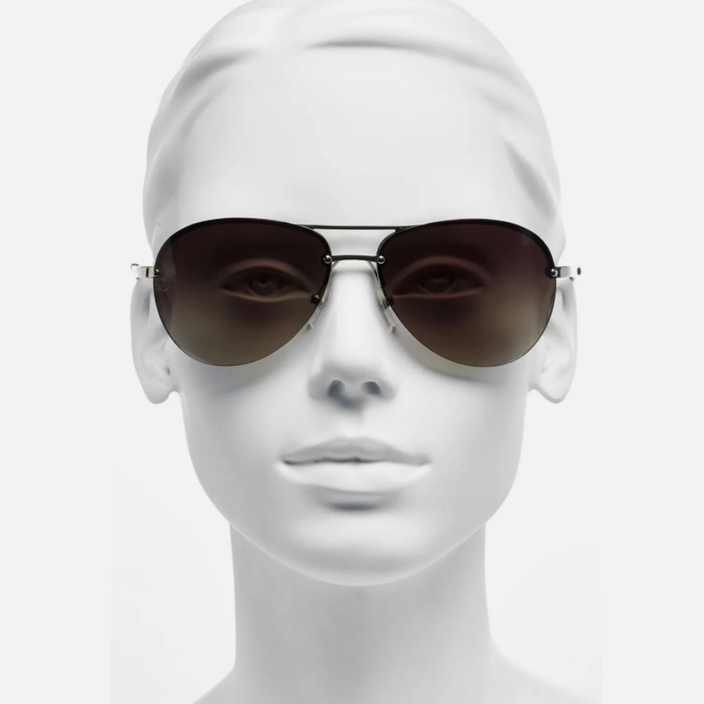 Michael Kors Unisex Aviator Sunglasses